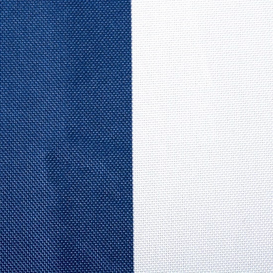 Design Imports Nautical Blue Cabana Stripe Outdoor Table Runner
