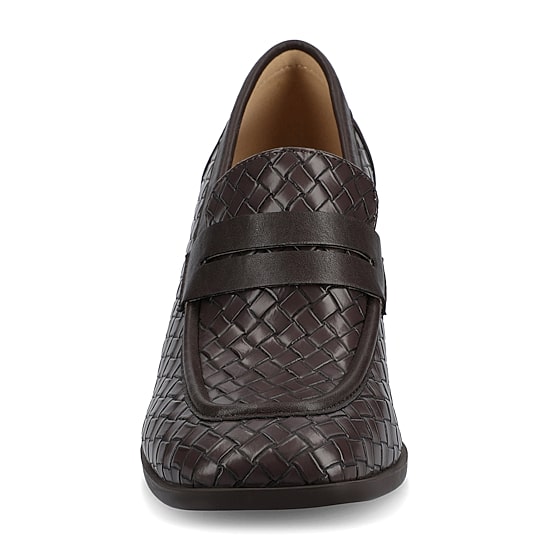 Journee Collection Womens Square Closed Toe Loafers