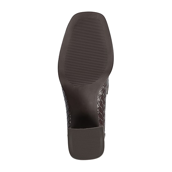 Journee Collection Womens Square Closed Toe Loafers