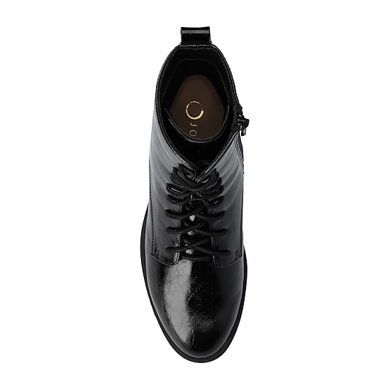 Journee Collection Womens Flat Heel Combat Boots