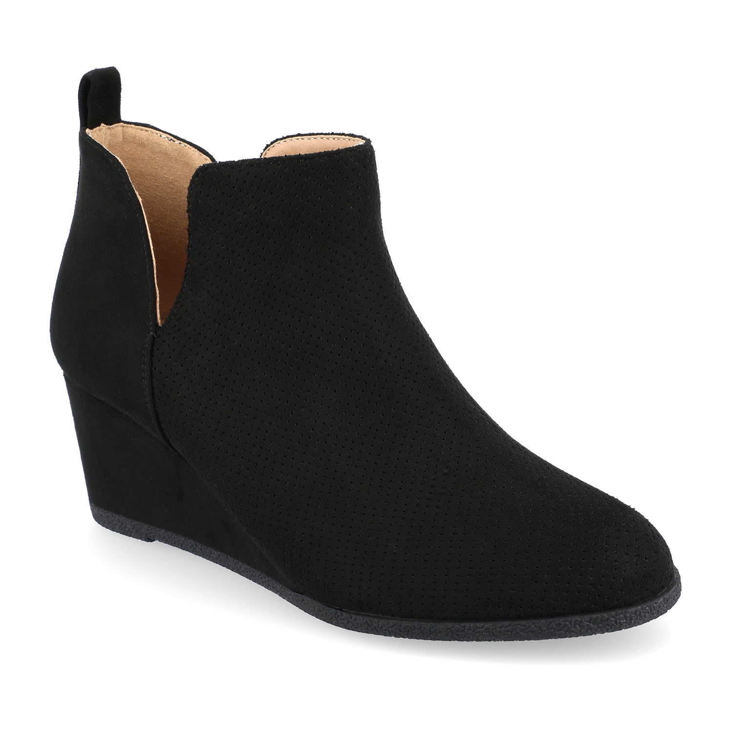 Journee Collection Womens Mylee Wedge Heel Booties