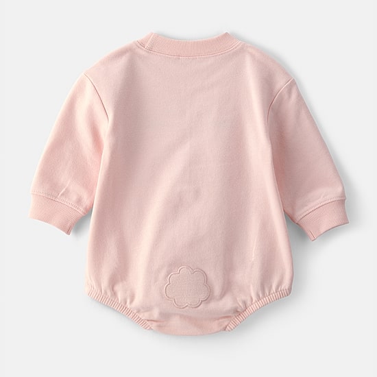 Carter's Baby Girls French Terry 2-pc. Round Neck Long Sleeve Bodysuit Set