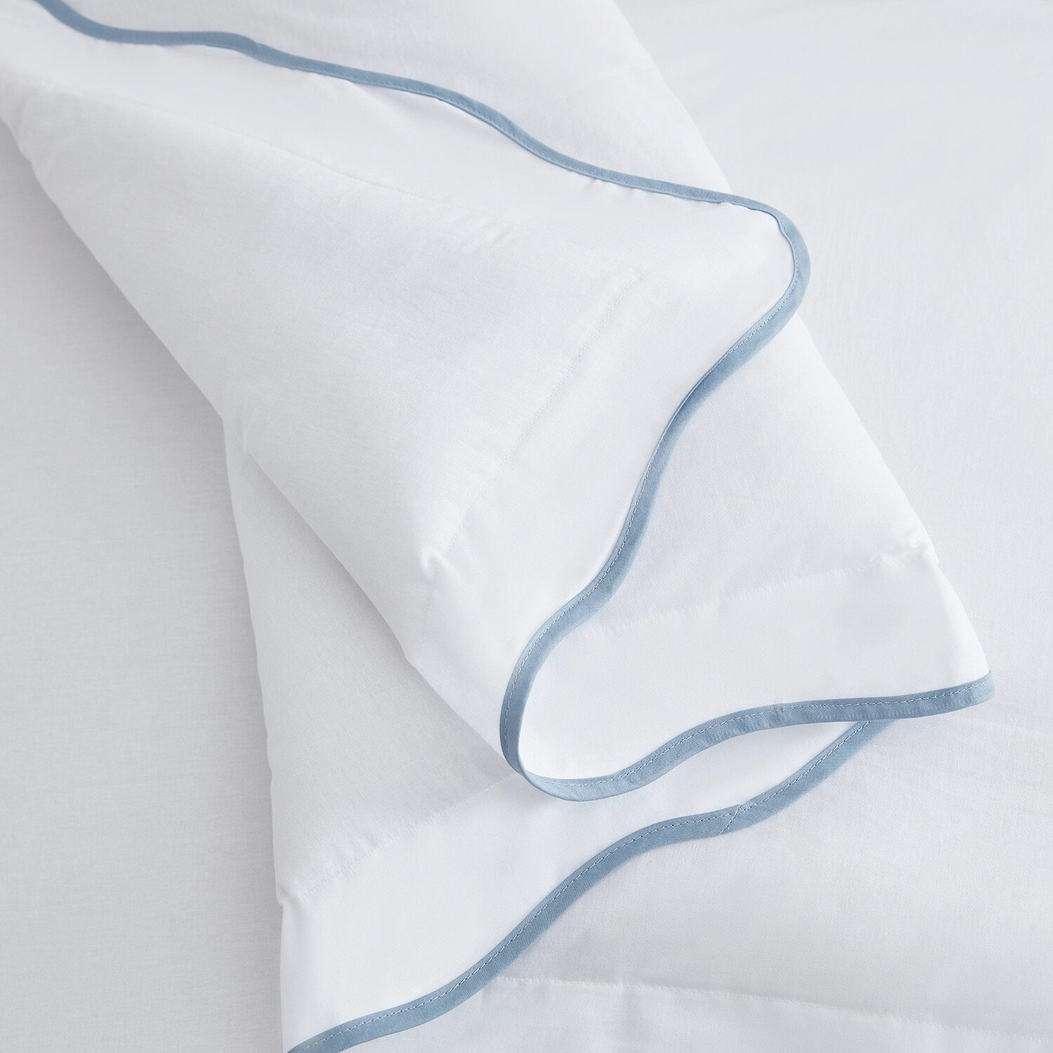 Martha Stewart Simple Scallop Easy Care Comforter Set