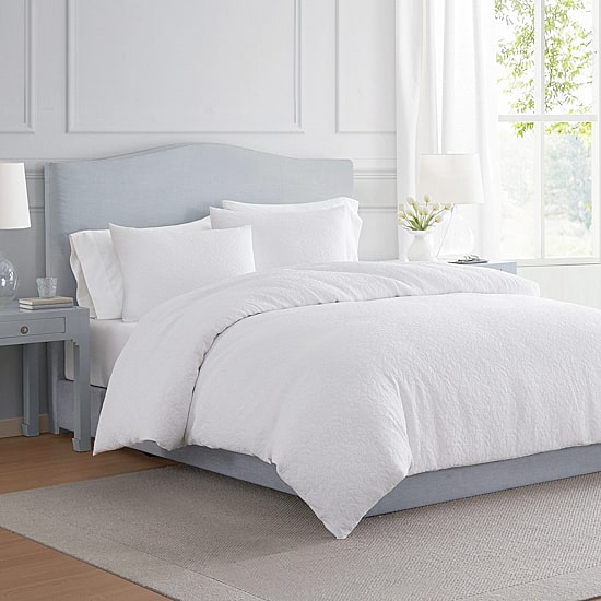 Martha Stewart Garden Trellis Easy Care Duvet Cover Set