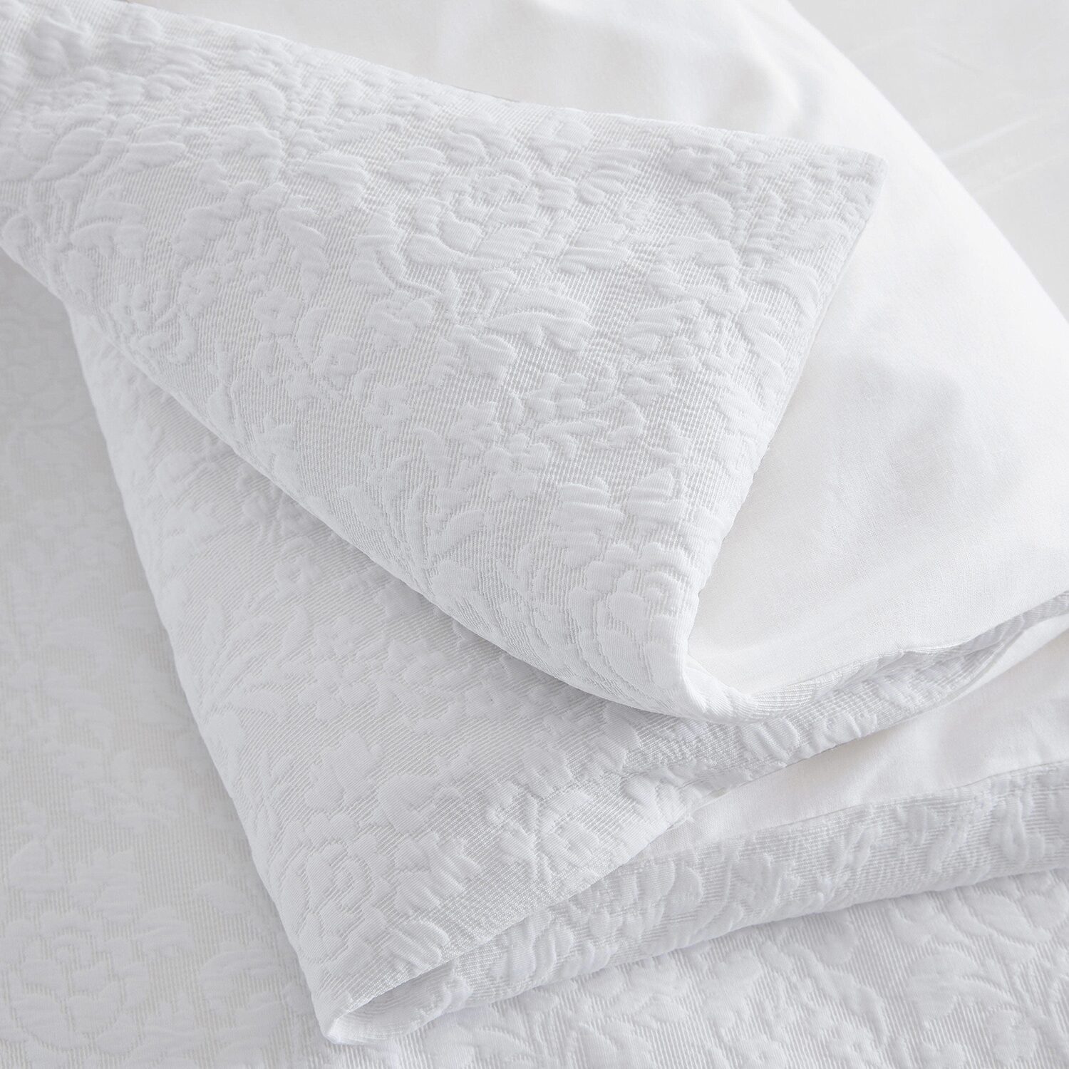 Martha Stewart Garden Trellis Easy Care Duvet Cover Set