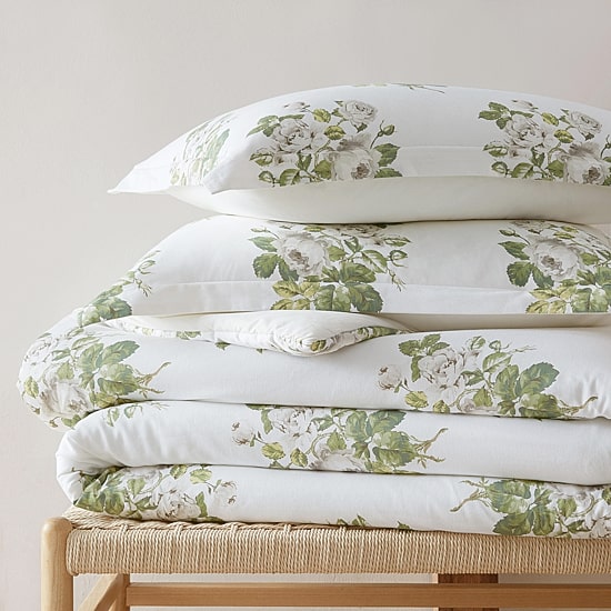 Martha Stewart Eloise Floral Easy Care Duvet Cover Set