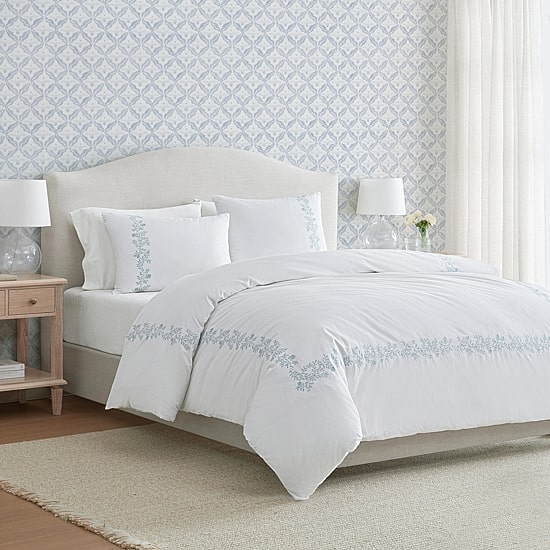 Martha Stewart Garden Path Easy Care Duvet Cover Set