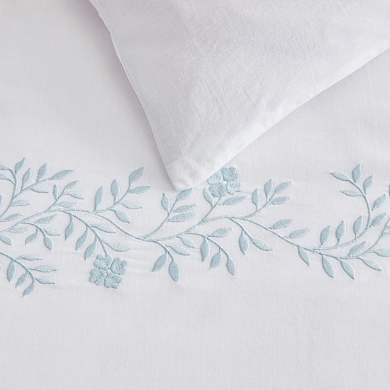 Martha Stewart Garden Path Easy Care Duvet Cover Set