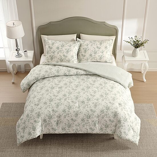 Laura Ashley Walled Garden Easy Care Comforter Set