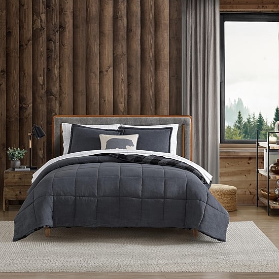 Eddie Bauer Cabin Plaid Easy Care Comforter Set