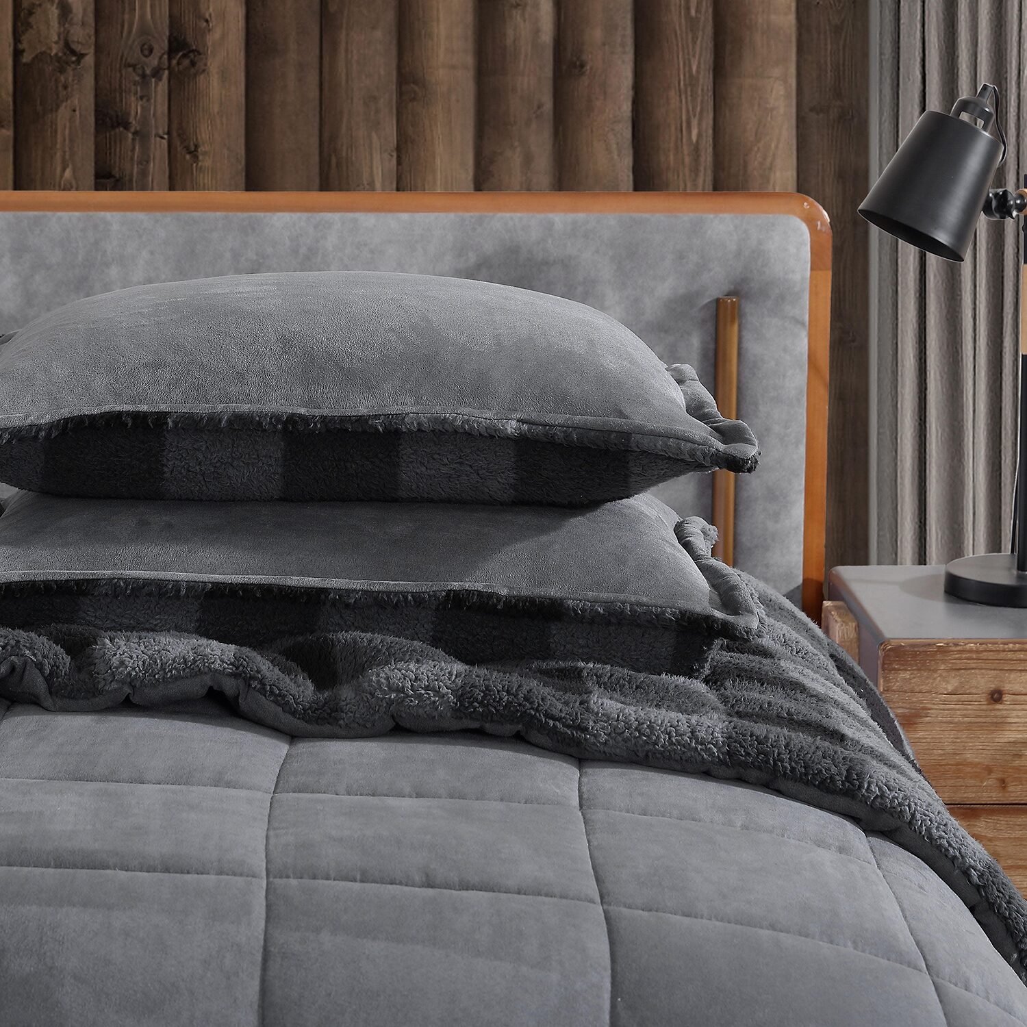 Eddie Bauer Cabin Plaid Easy Care Comforter Set