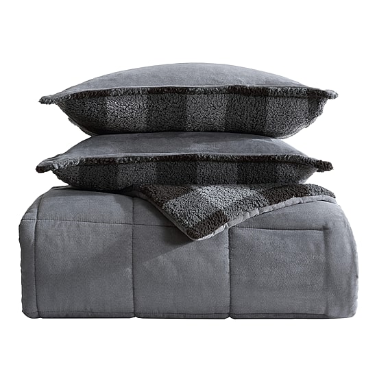 Eddie Bauer Cabin Plaid Easy Care Comforter Set