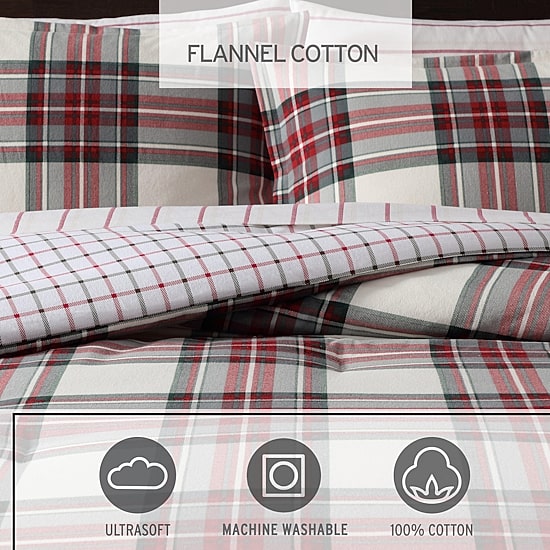Eddie Bauer Serendipity Plaid Easy Care Comforter Set