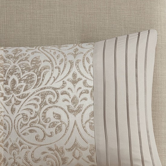 Madison Park Maisie 12-pc. Damask Jacquard Complete Bedding Set with Sheets