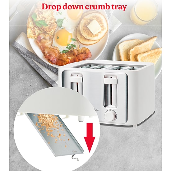 Betty Crocker 4-Slice Electric Toaster