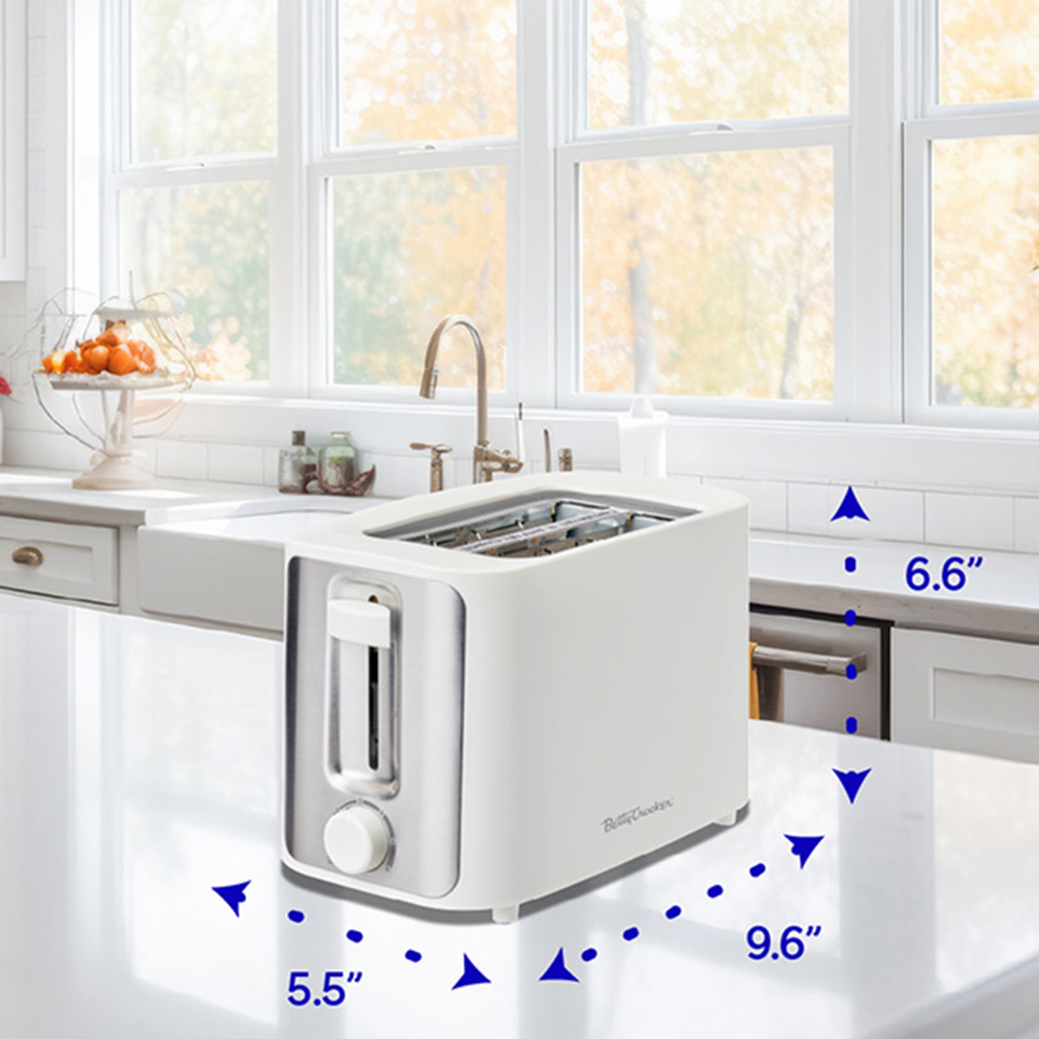 Betty Crocker 2-Slice Electric Toaster