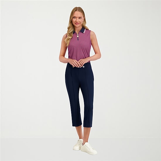 Stella Parker Womens Ankle Mid Rise Cropped Pant
