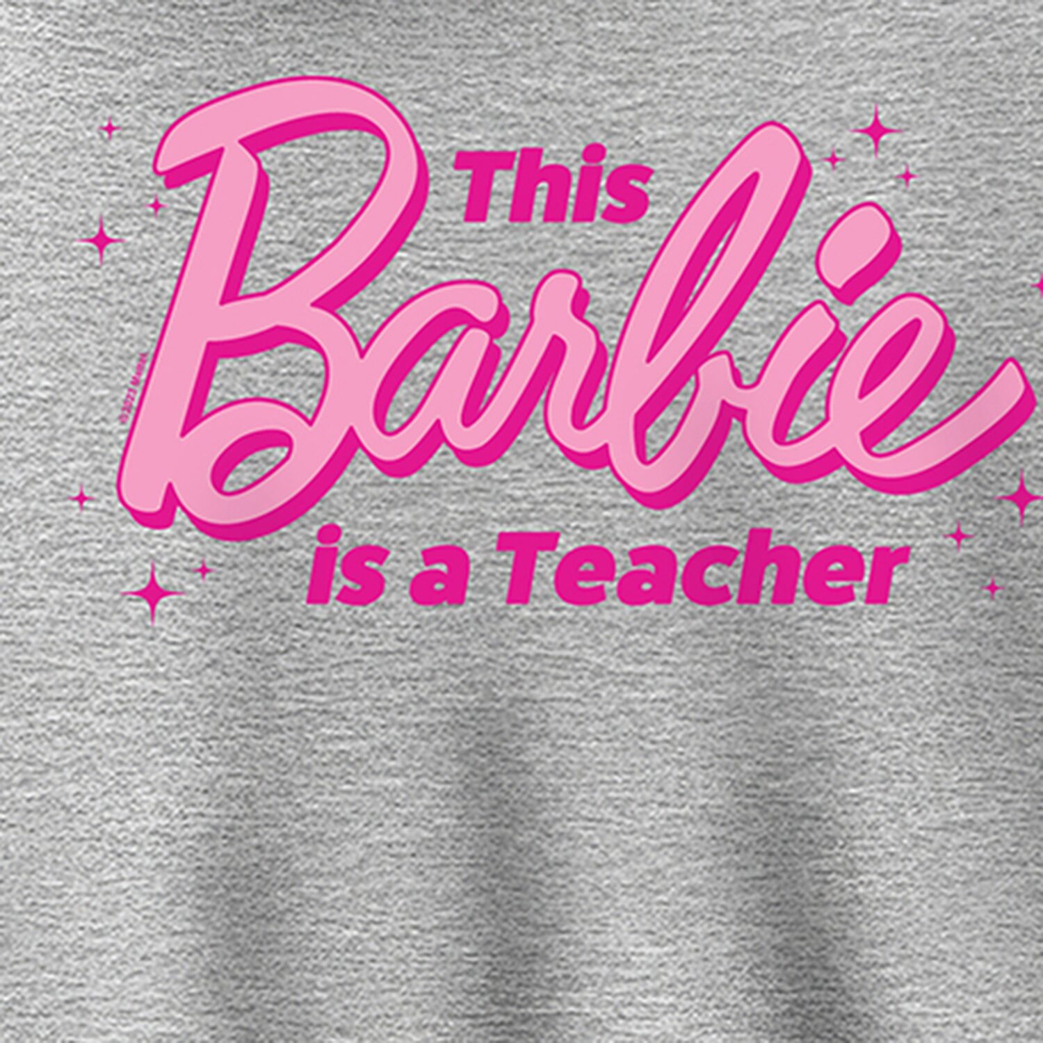 Womens Long Sleeve Barbie Hoodie