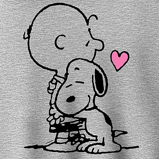 Charlie Hug Womens Long Sleeve Snoopy Hoodie