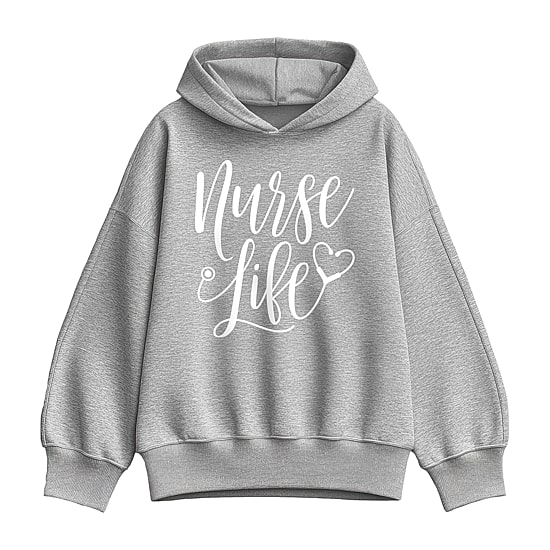 Nurse Life Womens Long Sleeve Hoodie