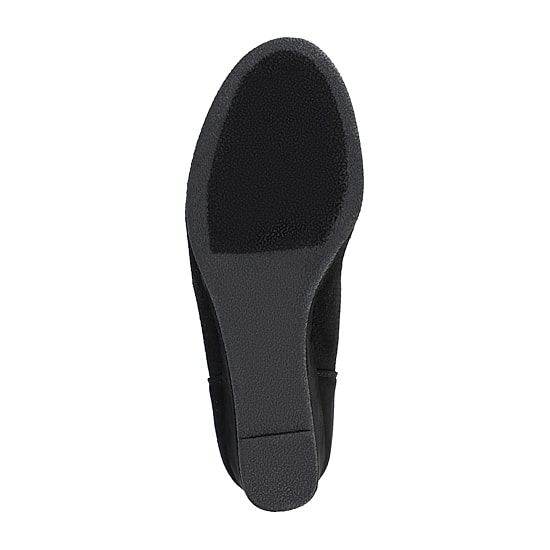 Journee Collection Womens Mylee-Wd Wedge Heel Booties Wide Width