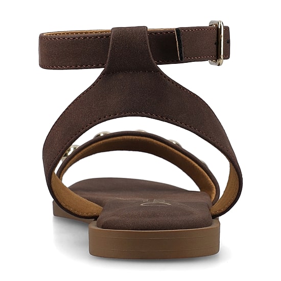 Journee Collection Womens Primrose Ankle Strap Flat Sandals