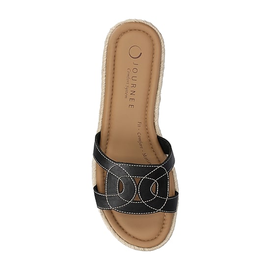 Journee Collection Womens Rosalinda Slide Sandals