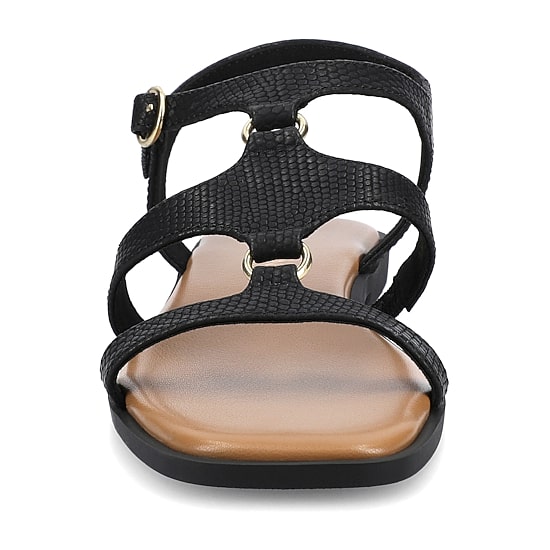 Journee Collection Womens Briley Ankle Strap Flat Sandals