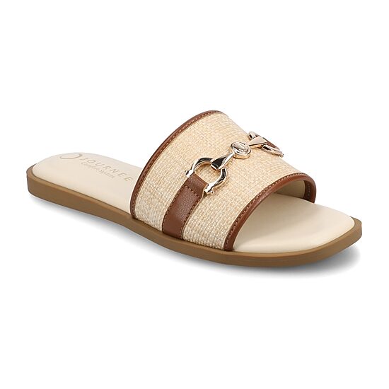 Journee Collection Womens Flat Sandals