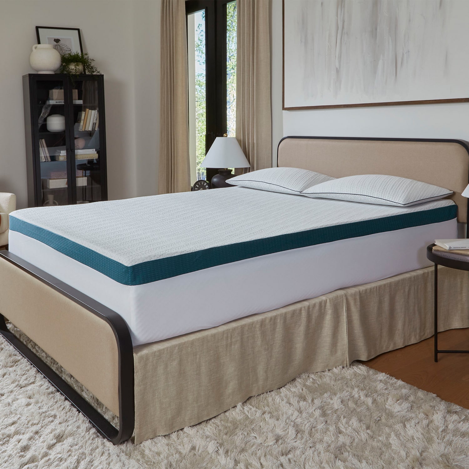 La-Z-Boy Serene | Hybrid Bliss Memory Foam 3" Dual Layered Mattress Topper