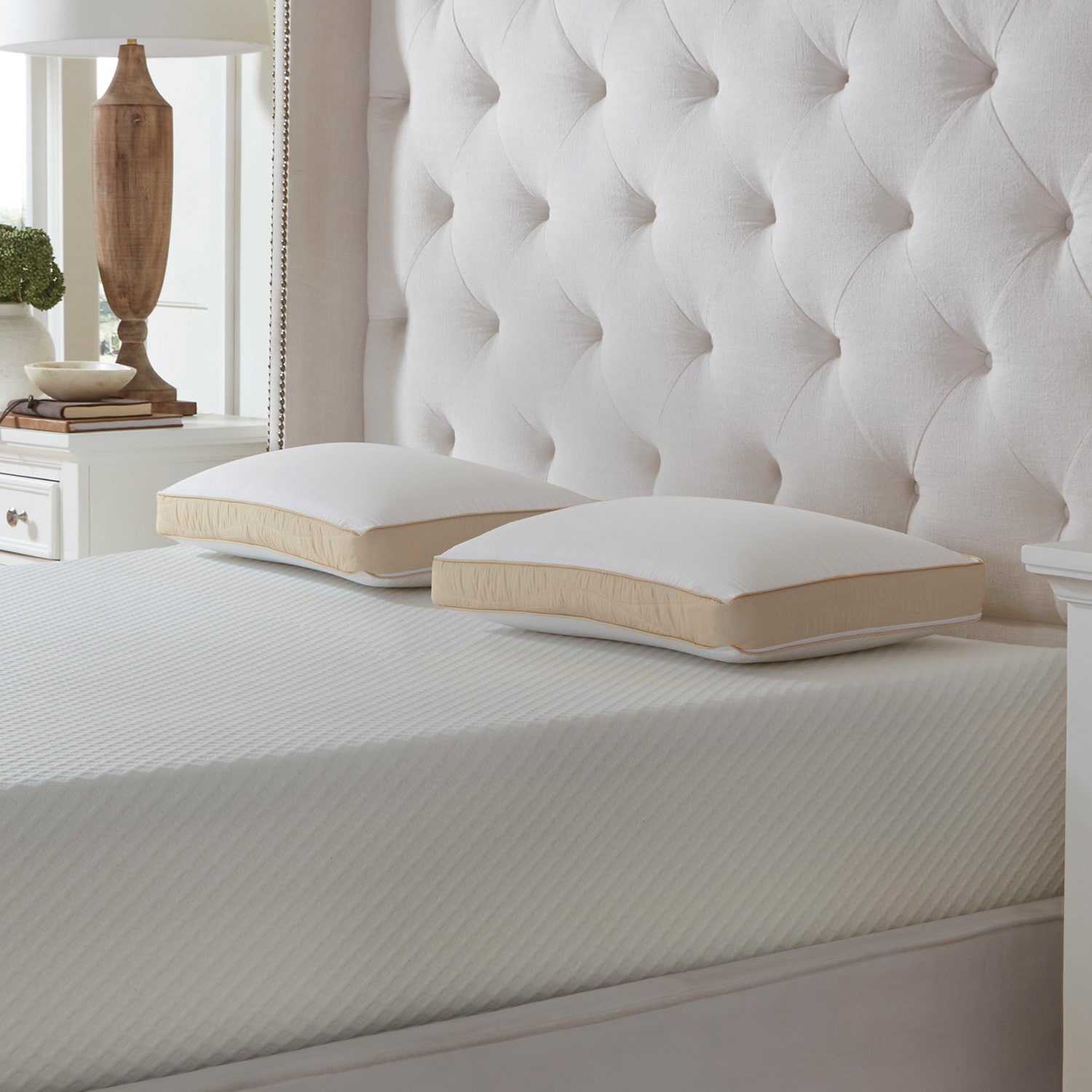 La-Z-Boy Hybrid Bliss Memory Foam Gusset Pillow, Standard