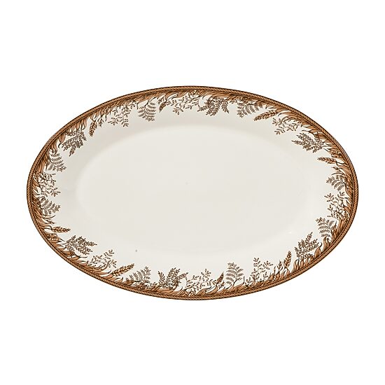Martha Stewart Harvest 16 inch Ceramic Oval Serving Platter