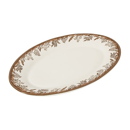 Martha Stewart Harvest 16 inch Ceramic Oval Serving Platter