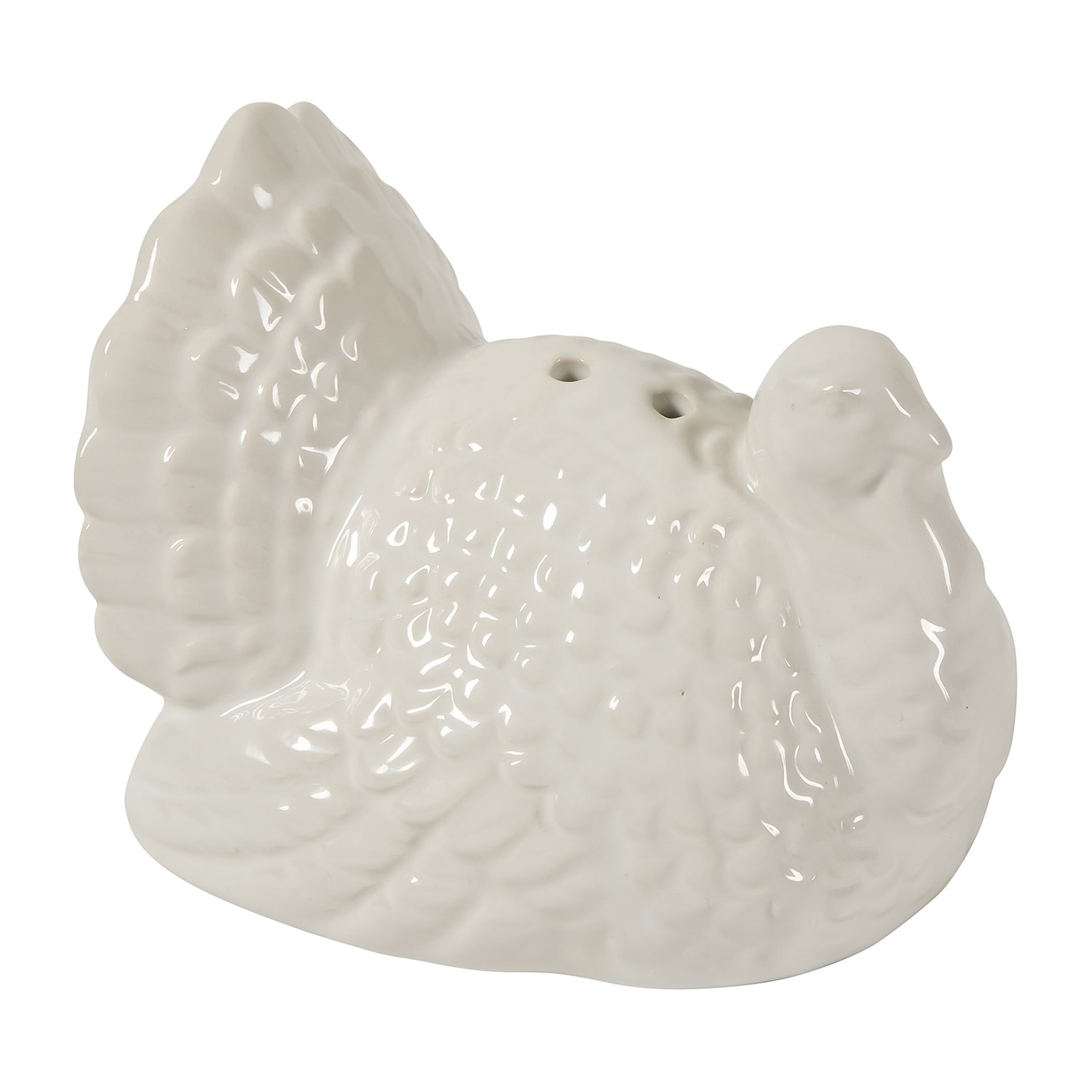 Martha Stewart Harvest Stoneware Turkey Salt & Pepper Shaker