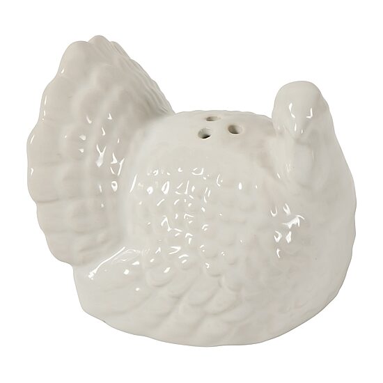 Martha Stewart Harvest Stoneware Turkey Salt & Pepper Shaker