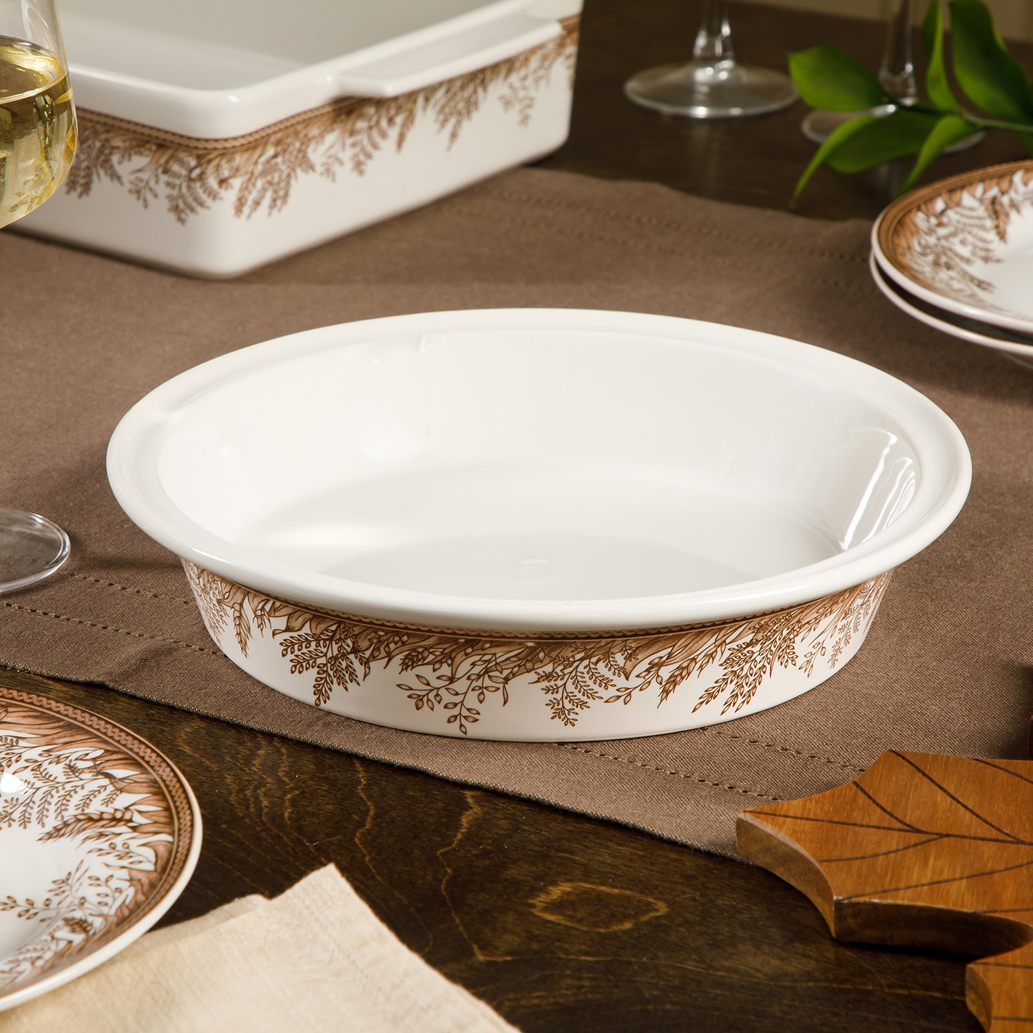 Martha Stewart Harvest 10 inch Deep Pie Dish
