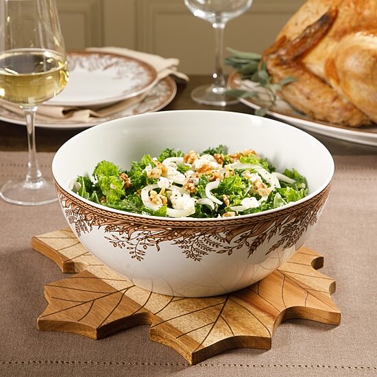 Martha Stewart Harvest 10 inch Ceramic Serve Bowl