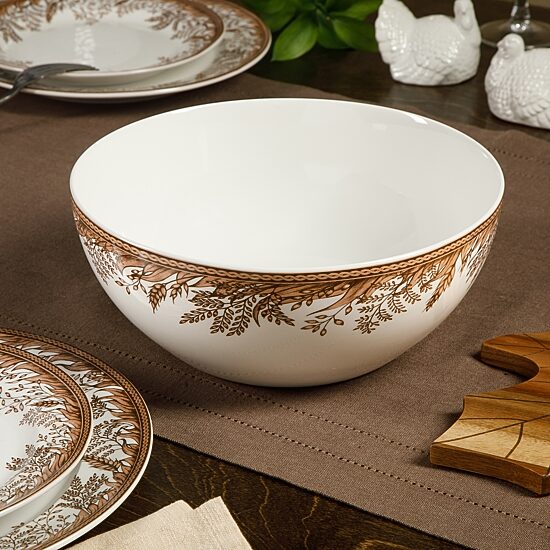 Martha Stewart Harvest 10 inch Ceramic Serve Bowl