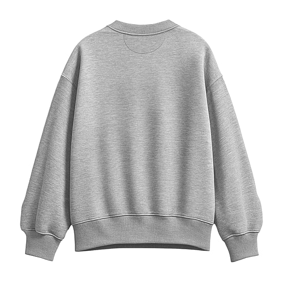 Womens Crew Neck Long Sleeve Mickey Mouse Sweatshirt