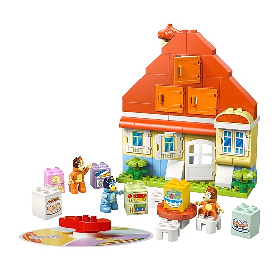 LEGO® DUPLO® Bluey Bluey's Family House With Memory Game Building Set 83-pc.