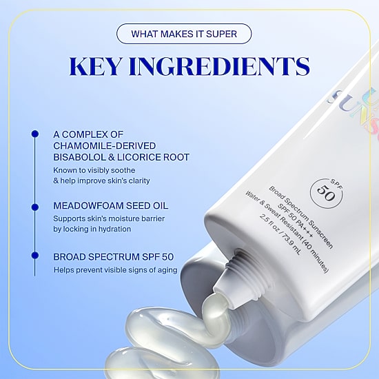 Supergoop Unseen Sunscreen Spf 50 .68 Oz