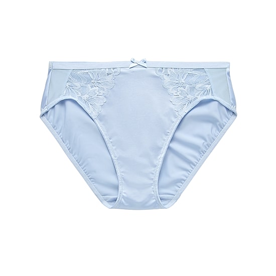 Ambrielle Tulip Lace Shine High Cut Panty