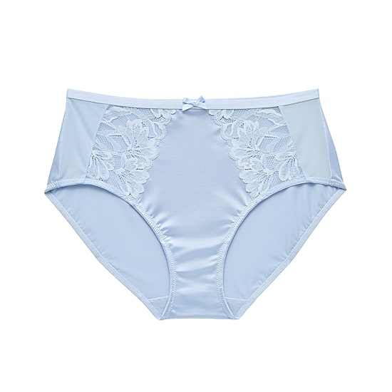 Ambrielle Tulip Lace Shine Brief Panty