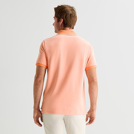 St. John's Bay Essential Oxford Mens Slim Fit Short Sleeve Polo Shirt