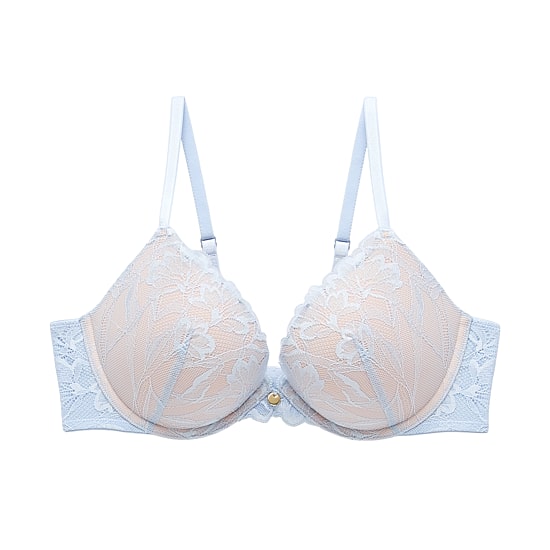 Ambrielle Tulip Lace Push Up Bra