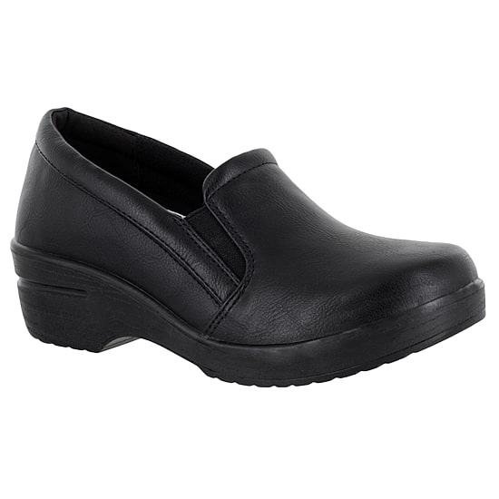 Easy Works By Easy Street Leeza Womens Round Closed Toe Slip-On Shoe