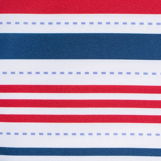 Design Imports Patriotic Stripe Outdoor Umbrella Tablecloth