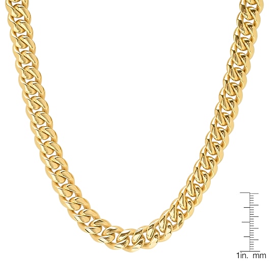 Mens Stainless Steel Hypoallergenic 24 Inch Box Chain Necklace
