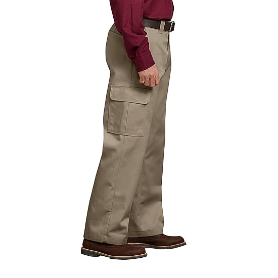 Dickies Flex Twill Mens Stretch Fabric Wrinkle Resistant Relaxed Fit Cargo Pant