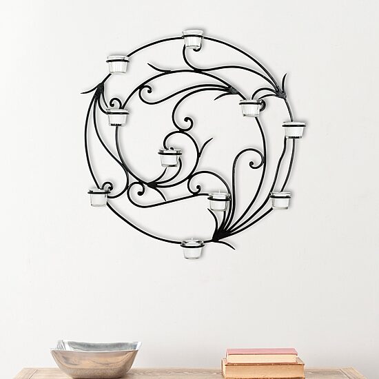 Safavieh Tea Light Metal Wall Art